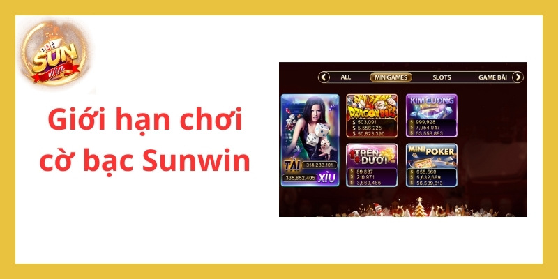Trách Nhiệm Cá Cược Tại Sunwin - 1 Số Lưu Ý Khi Chơi Cờ Bạc 2 Người chơi nên đặt ra các giới hạn cờ bạc khi chơi với Sunwin